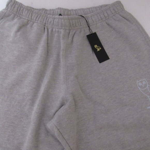 OVO Octobers Very Own Gray 100% Cotton Logo Sweat Tracksuit Size S - Picture 11 of 13